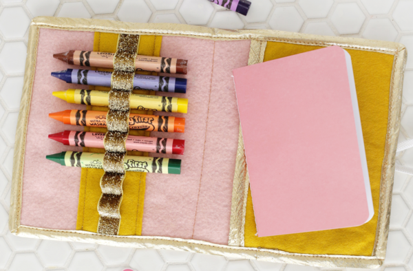 Felt Crayon Holder Felt Crayon Holder