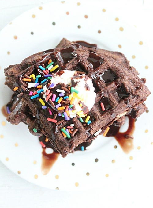 Chocolate Waffles Recipe