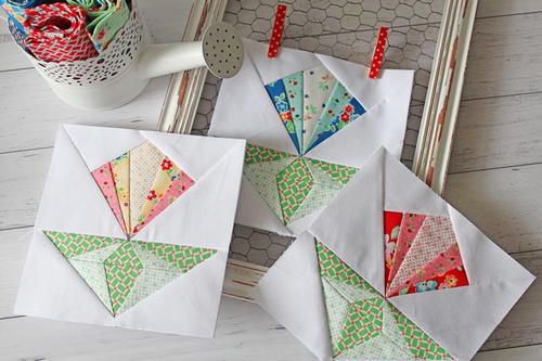 Art Deco Tulip Block Pattern Art Deco Tulip Block Pattern