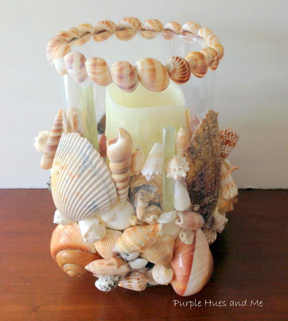 Gorgeous Seashell Craft Votive Gorgeous Seashell Craft Votive