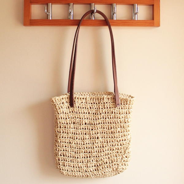Crochet Raffia Summer Bag Crochet Raffia Summer Bag