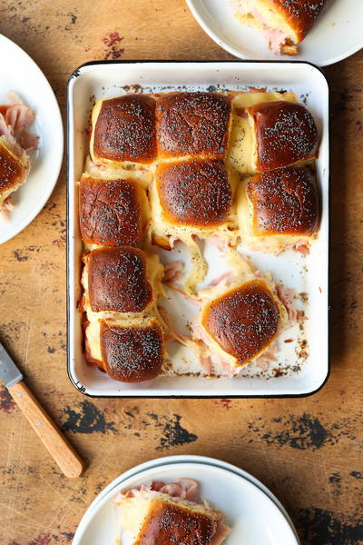 Baked Ham and Cheese Sliders Baked Ham and Cheese Sliders