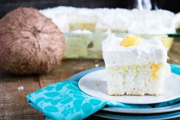 Boozy Pina Colada Cake Boozy Pina Colada Cake