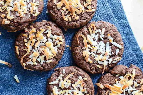 Chocolate Coconut Cookies Chocolate Coconut Cookies