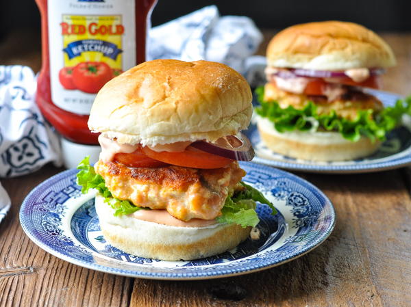 Salmon Burgers Salmon Burgers