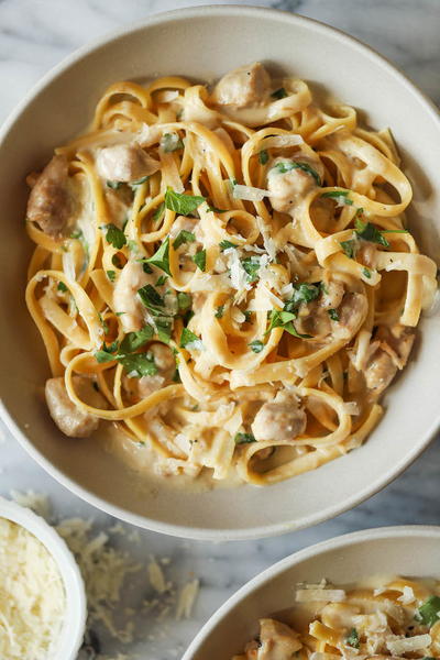 Instant Pot Chicken Alfredo