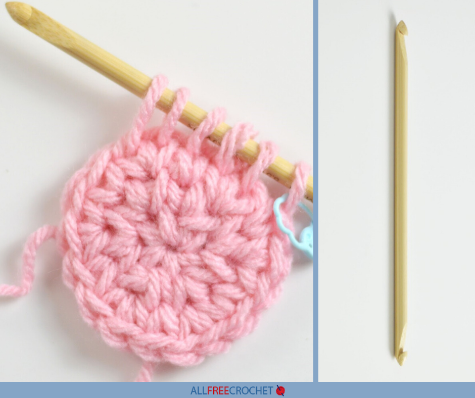 How to Tunisian Crochet in the Round