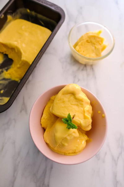 Mango Ice Cream Mango Ice Cream