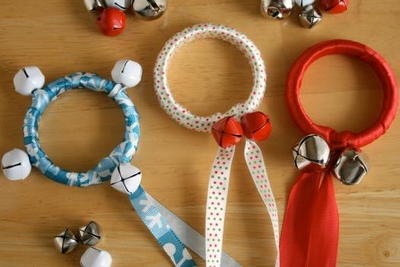 Christmas Bells Ribbon Rings