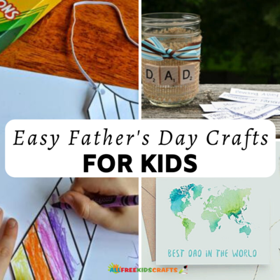 Easy Fathers Day Crafts for Kids