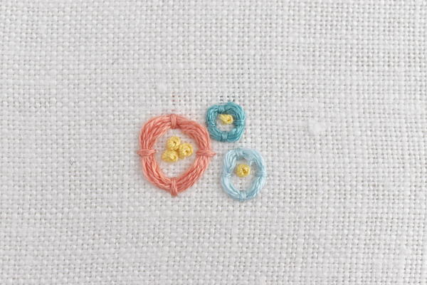 Woven Circle Stitch Tutorial Woven Circle Stitch Tutorial