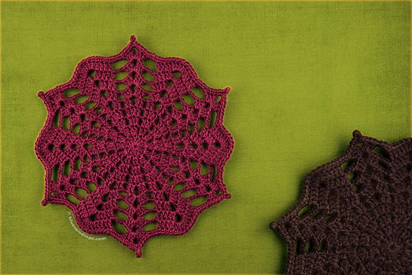 Mini Crochet Doily Mini Crochet Doily