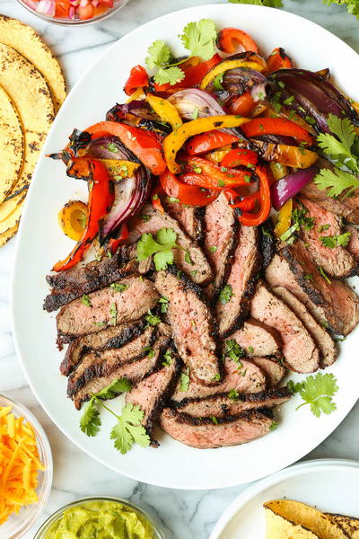 Grilled Steak Fajitas Grilled Steak Fajitas