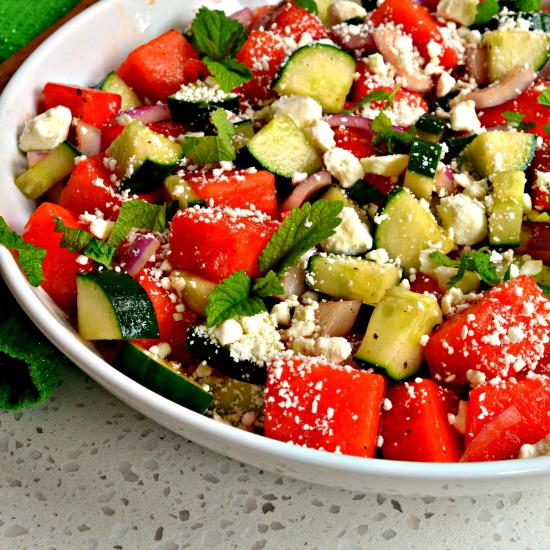 Watermelon Salad Watermelon Salad