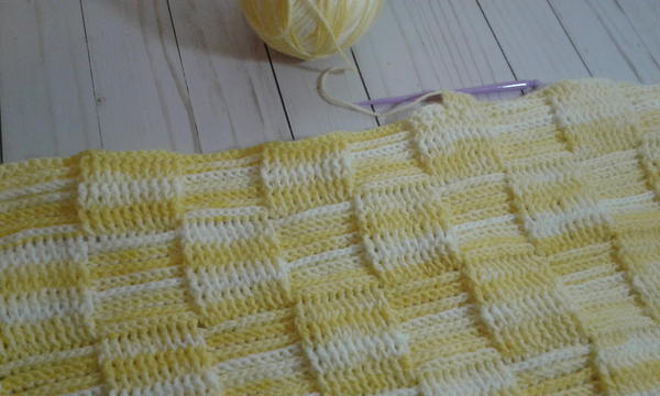 Big Block Baby Blanket Big Block Baby Blanket