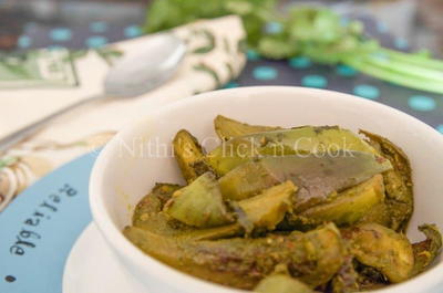Brinjal Coriander Fry Brinjal Coriander Fry