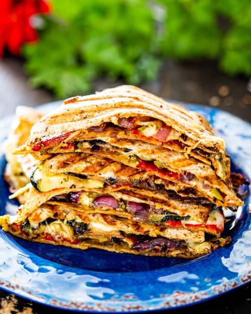Vegetable Quesadillas Vegetable Quesadillas