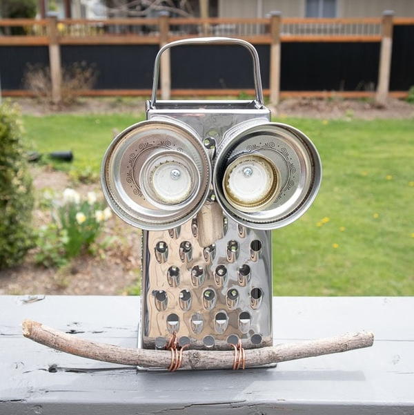 Cheese Grater Owl Cheese Grater Owl