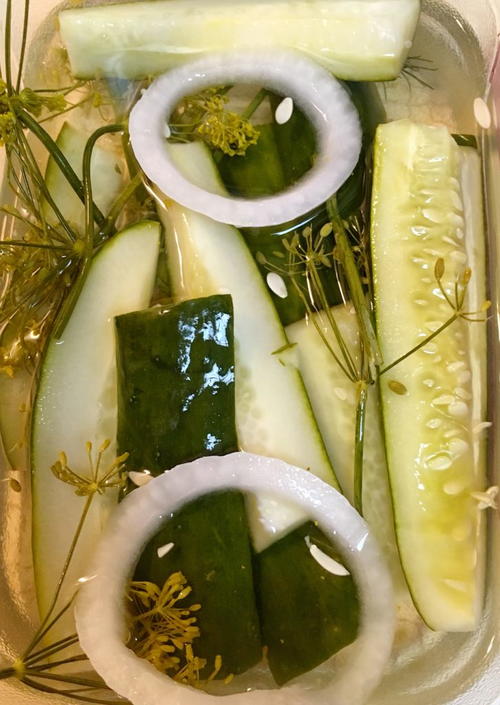 Refrigerator Or Canned Dill Pickles Refrigerator Or Canned Dill Pickles