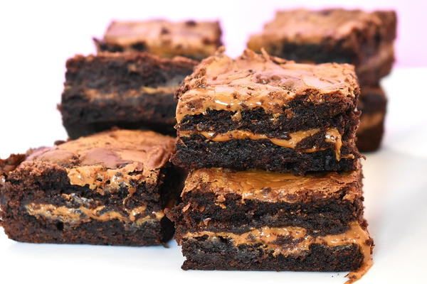 Fudgy Biscoff Brownies Fudgy Biscoff Brownies