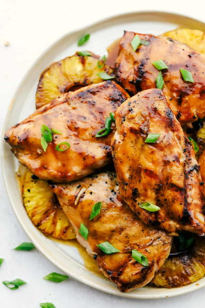 Grilled Hawaiian Chicken Grilled Hawaiian Chicken