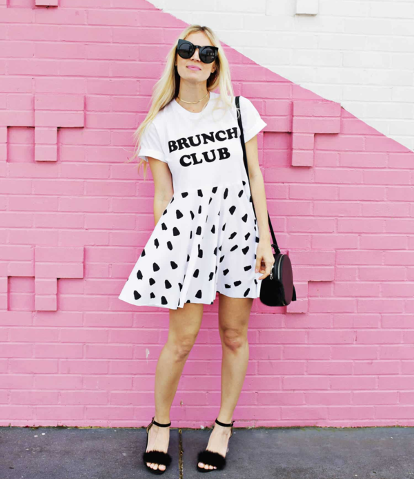 DIY T-Shirt Dress DIY T-Shirt Dress