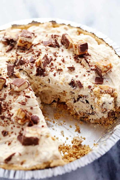 Snickers Pie Recipe