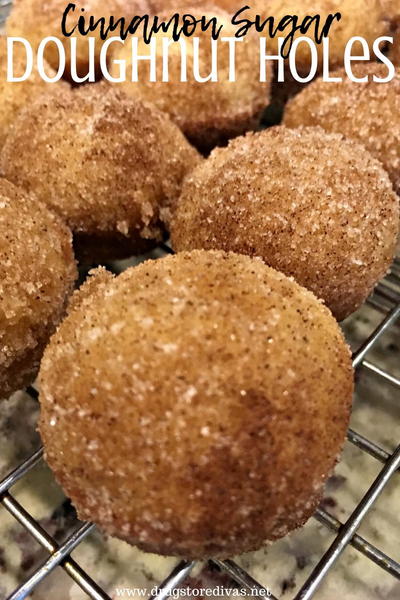 Cinnamon Sugar Doughnut Holes Cinnamon Sugar Doughnut Holes