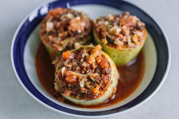 Stuffed Zucchini Stuffed Zucchini