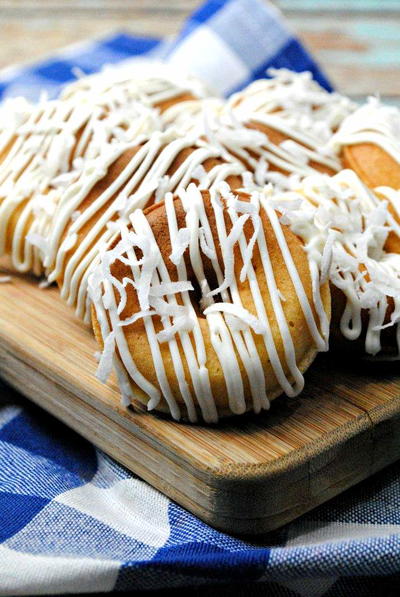 Tropical Pineapple Doughnuts Tropical Pineapple Doughnuts