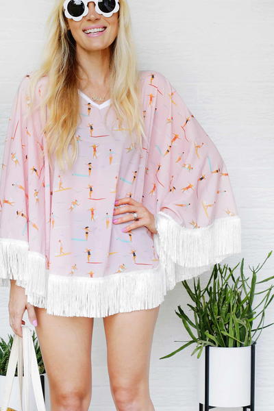 DIY Circle Swimsuit Cover Up DIY Circle Swimsuit Cover Up