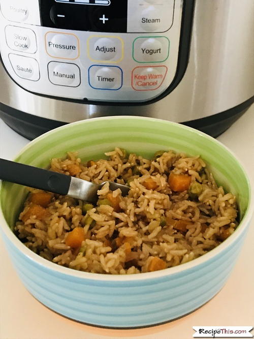 Instant Pot Chinese Fried Rice Instant Pot Chinese Fried Rice