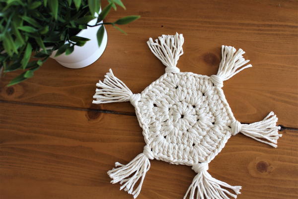 Boho Hexagon Coasters Boho Hexagon Coasters