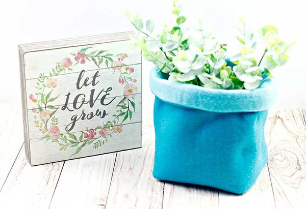 Felt Storage Basket Felt Storage Basket