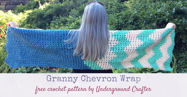 Bold Chevron Crochet Wrap Bold Chevron Crochet Wrap