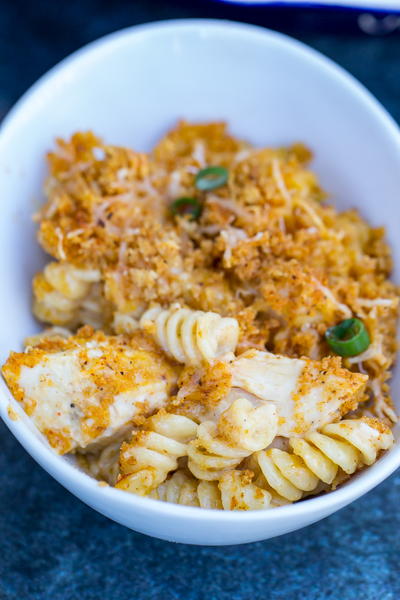 Grilled Nashville Hot Chicken Mac And Cheese