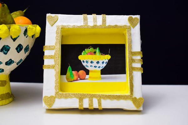 Paper Mache Photo Frame Paper Mache Photo Frame