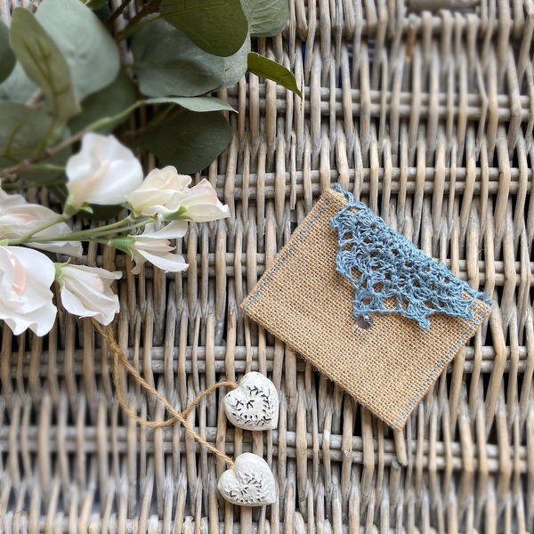 Lace Wedding Favour Bag Lace Wedding Favour Bag