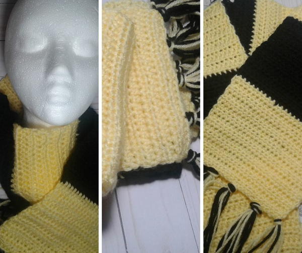 Hufflepuff Scarf Hufflepuff Scarf