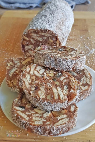 Italian Chocolate Salami Italian Chocolate Salami