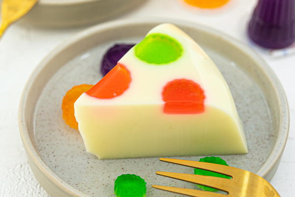 Rainbow Polka Dot Cake Rainbow Polka Dot Cake