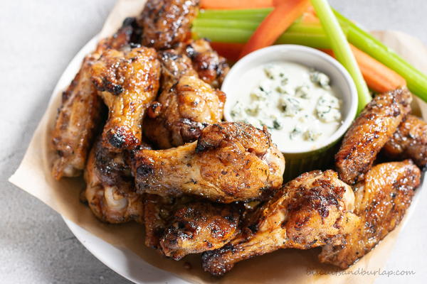 Grilled Chicken Wings Cajun Style Grilled Chicken Wings: Cajun Style