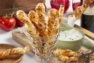 Twirly Cheese Crisps