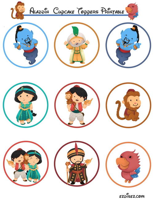 Aladdin Summer Cupcake Fun Aladdin Summer Cupcake Fun