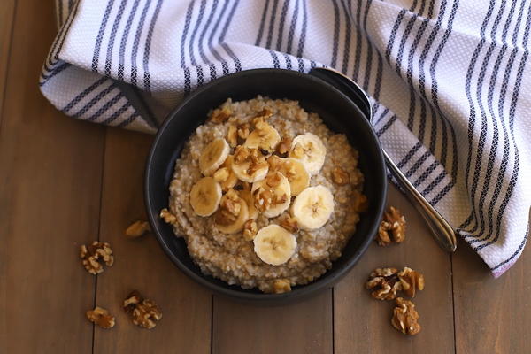 Banana Nut Healthy Oatmeal Banana Nut Healthy Oatmeal
