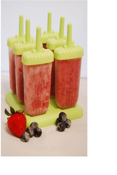 Healthy Homemade Strawberry Apple Ice Pops Healthy Homemade Strawberry Apple Ice Pops