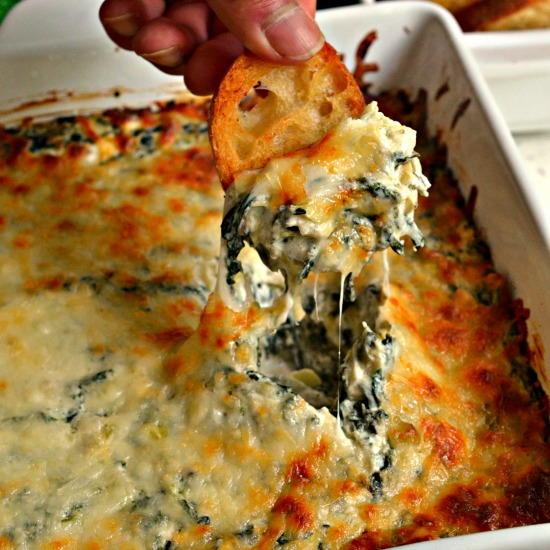 Hot Spinach Artichoke Dip Hot Spinach Artichoke Dip