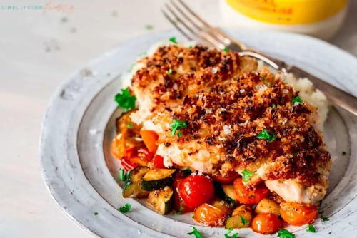 Crispy Parmesan Onion Chicken That Is Easy And Gluten Free Crispy Parmesan Onion Chicken That Is Easy And Gluten Free