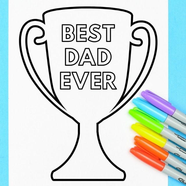 Printable Fathers Day Card Printable Father's Day Card