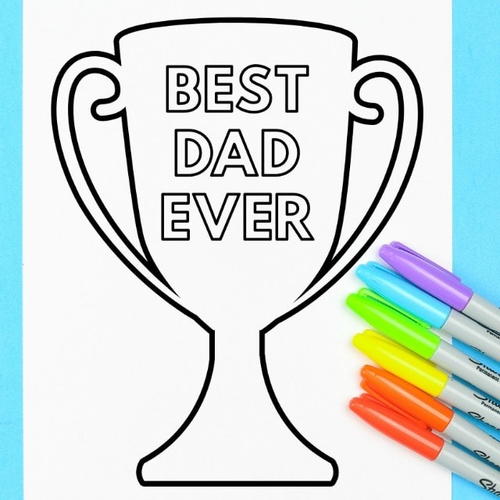 Printable Fathers Day Card Printable Father's Day Card